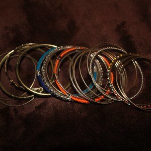 Assortment of 22 Bracelets
